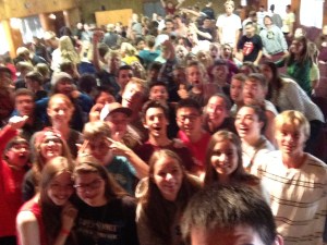 The crazy group of high school students I have the honor of serving and being called their pastor. Can't think of a better way to spend my life. 
